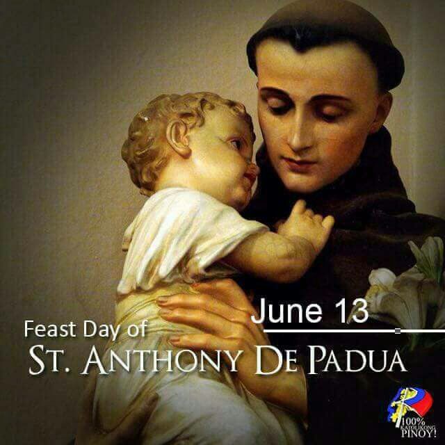 Saint Anthony feast day